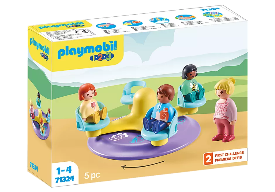 Playmobil 1.2.3 Number-Merry-Go-Round