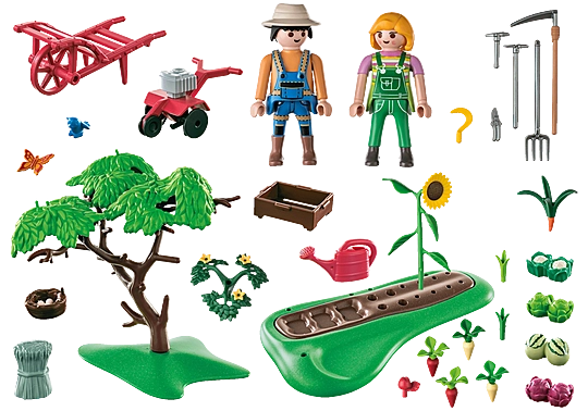 Playmobil Country Starter Pack Vegetable Garden