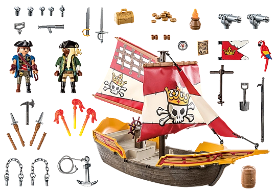 Playmobil Pirates Small Pirate Ship – Sam Turner & Sons