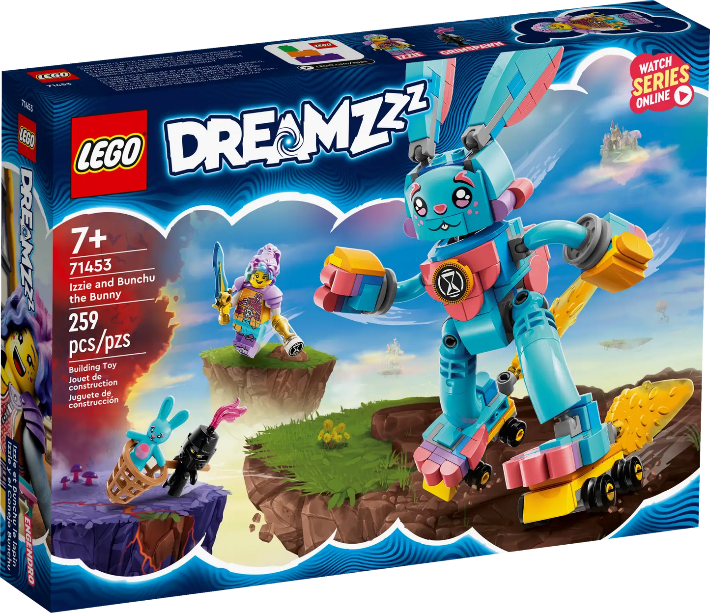 Lego DREAMZzz Izzie and Bunchu the Bunny 71453