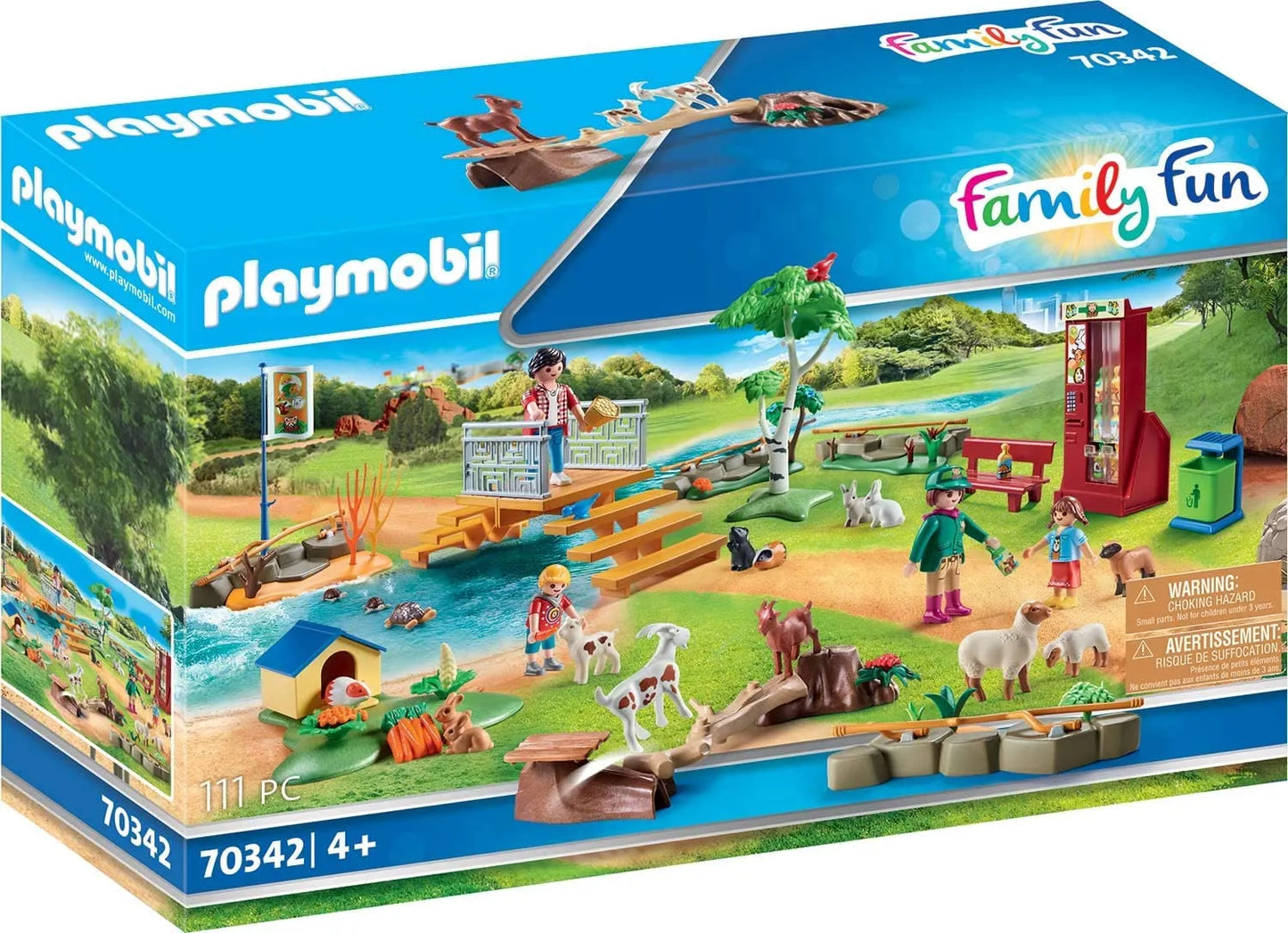 Playmobil Family Fun Petting Zoo 70342