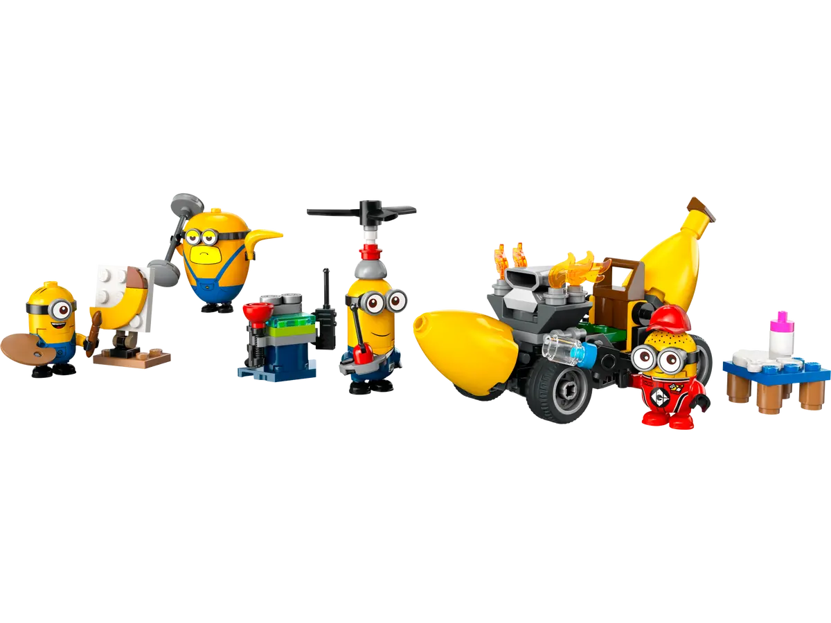 LEGO Minions Minions and Banana Car 75580