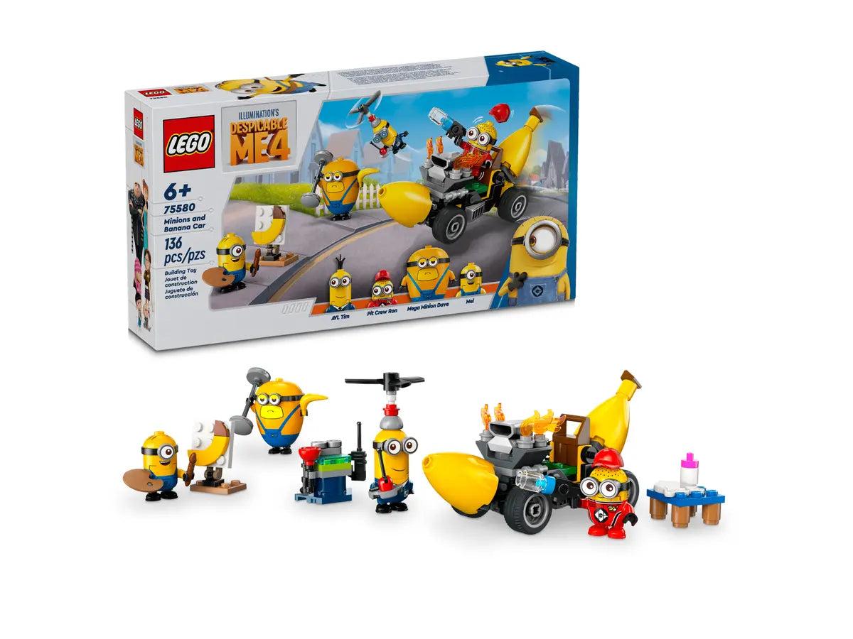 LEGO Minions Minions and Banana Car 75580