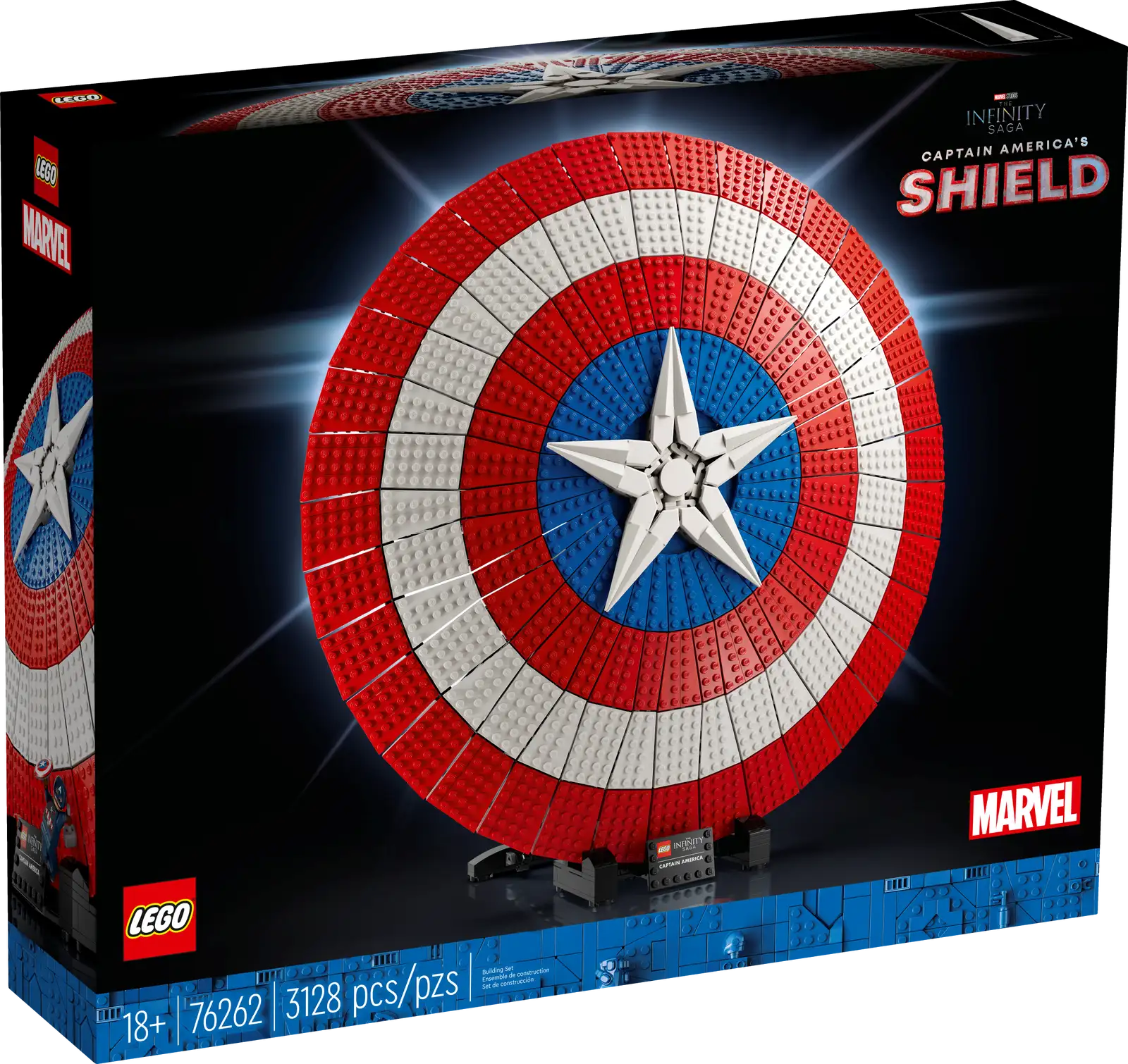 Lego Marvel Captain America's Shield 76262