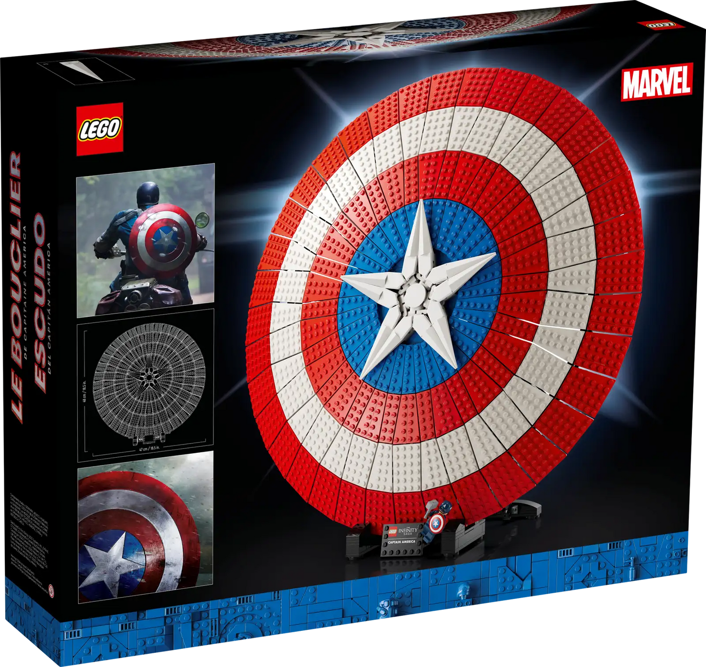 Lego Marvel Captain America's Shield 76262