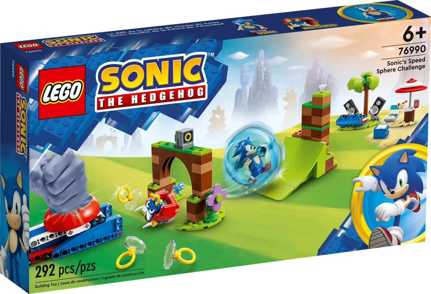 Lego Sonic The Hedgehog Sonic's Speed Sphere Challenge 76990