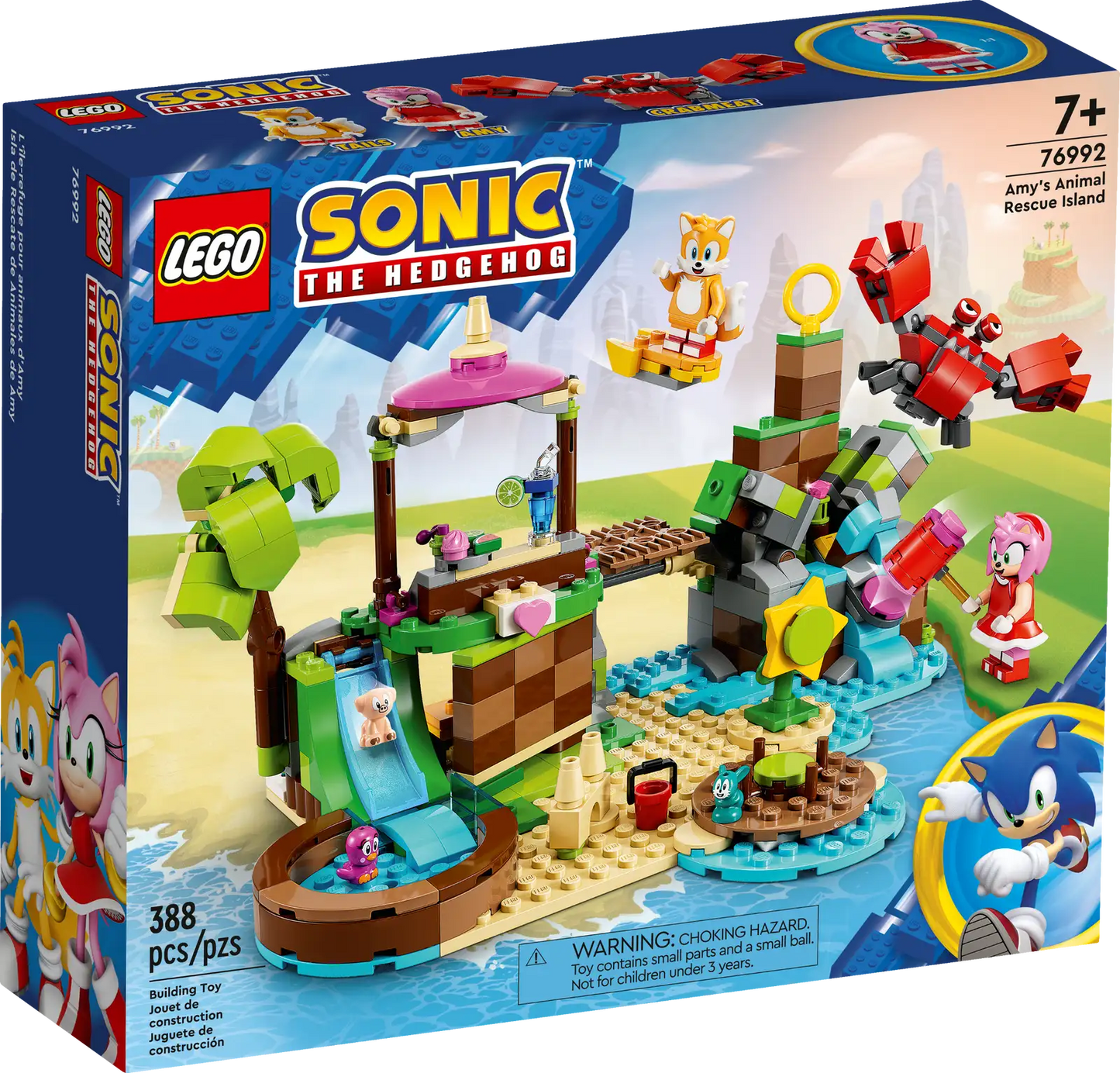 Lego Sonic The Hedgehog Amy's Animal Rescue Island