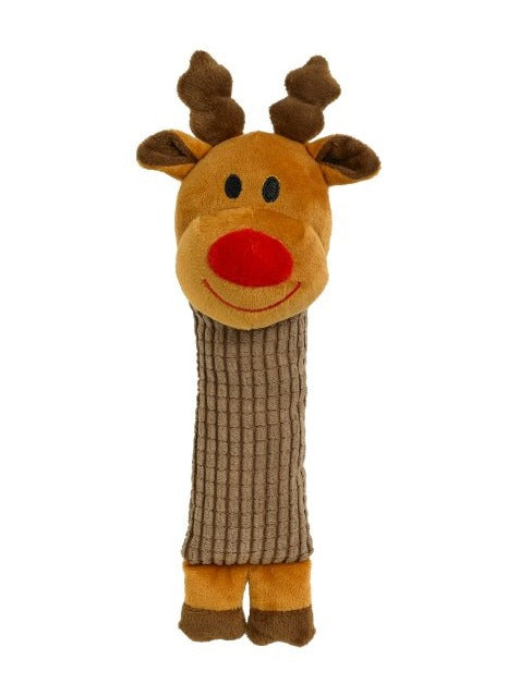 Good Boy Dog Toy Reindeer Loofah