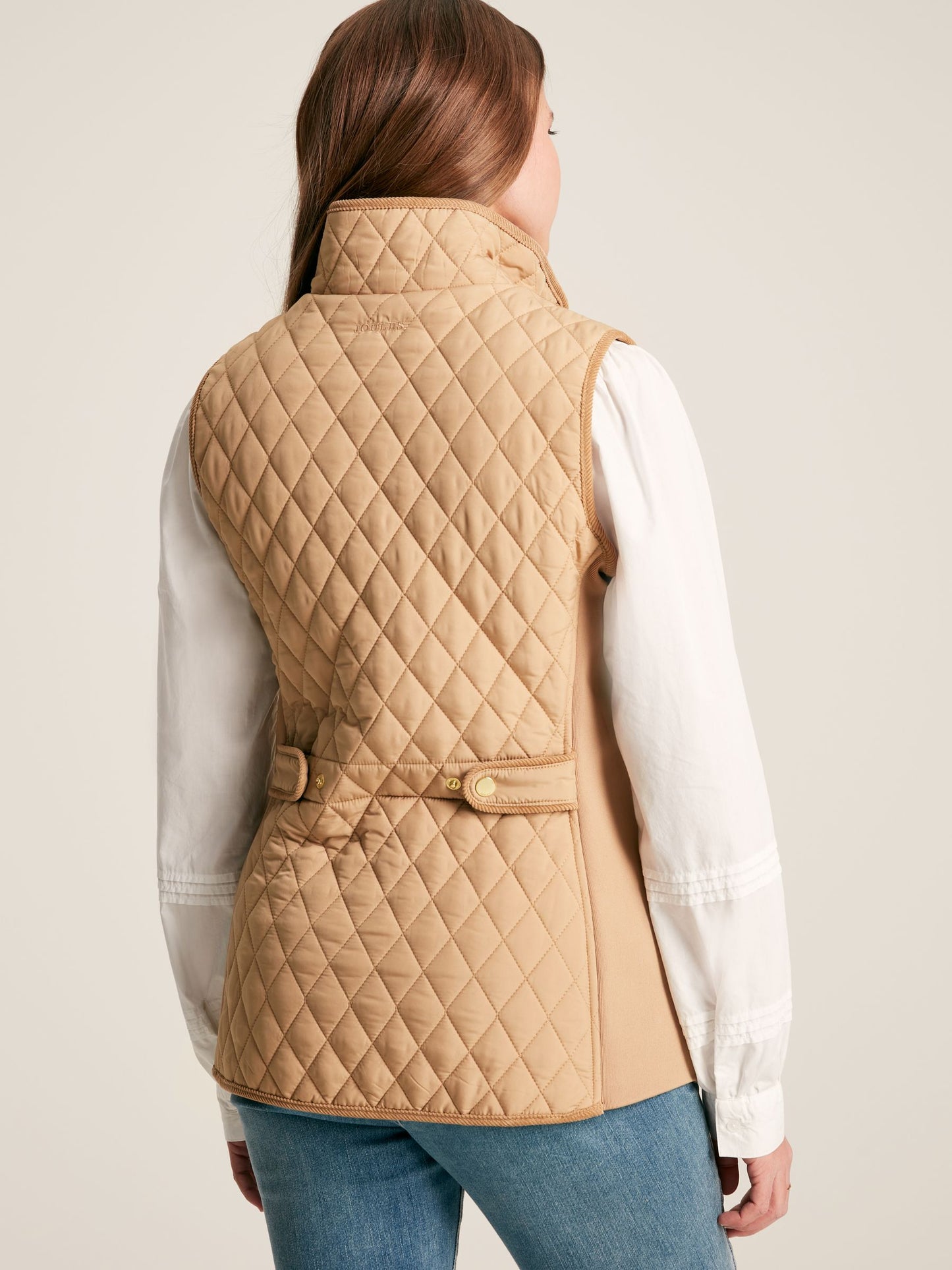 Joules Stately Showerproof Diamond Quilted Gilet