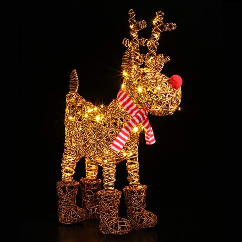 Noma Brown Wicker Rudolph 75cm