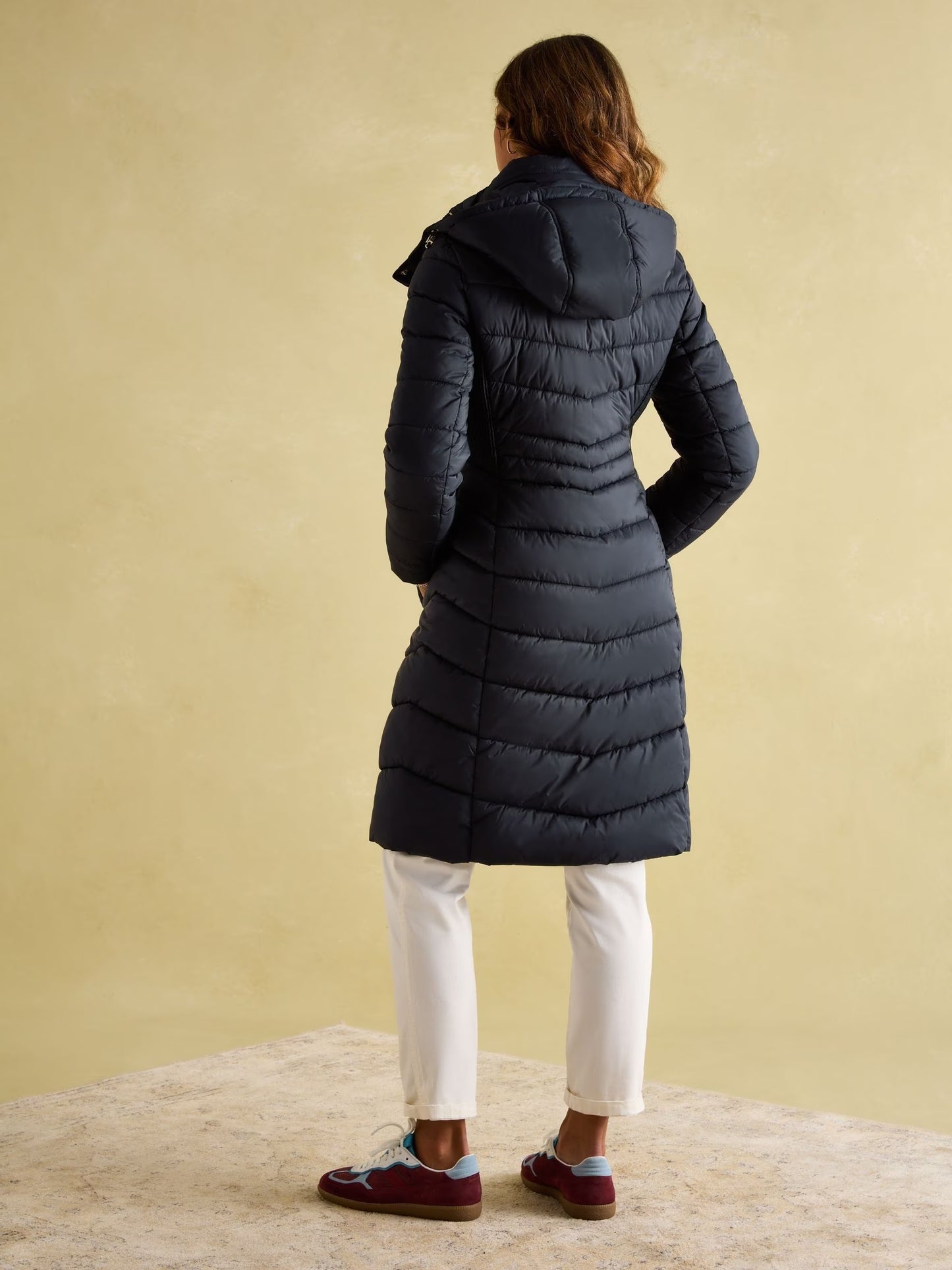 Joules Pembury Showerproof Long Padded Coat