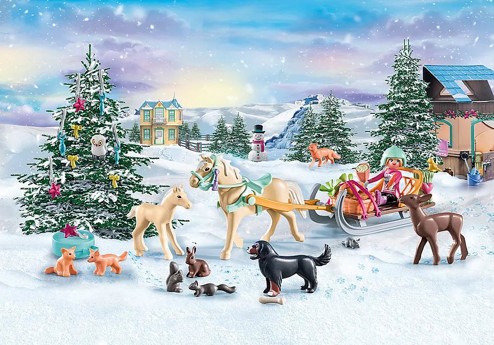 Playmobil Advent Calendar Christmas Sleigh Ride