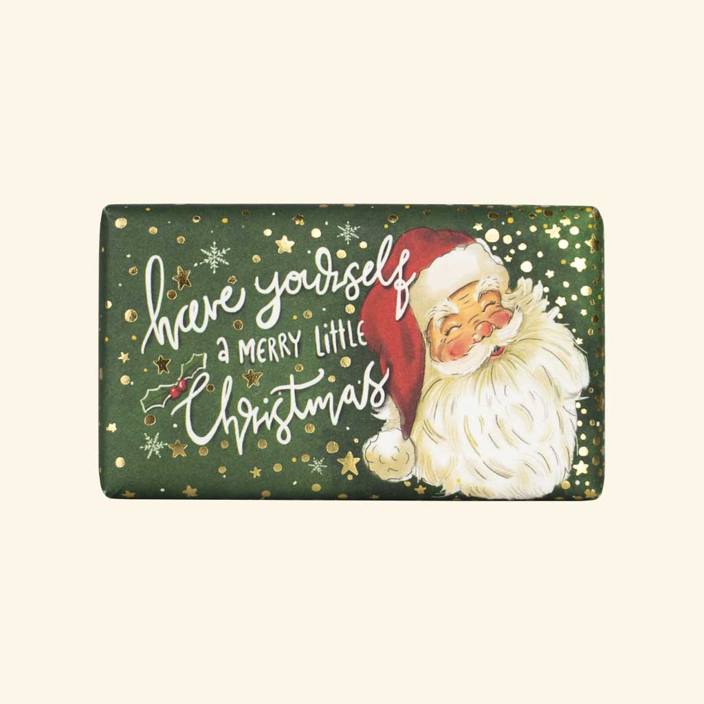 English Soap Company Christmas Santa Soap