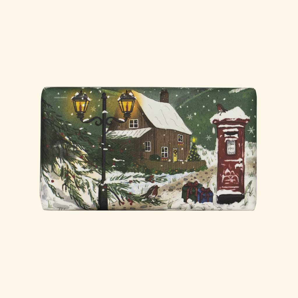 English Soap Company English Countryside in Winter Christmas Soap