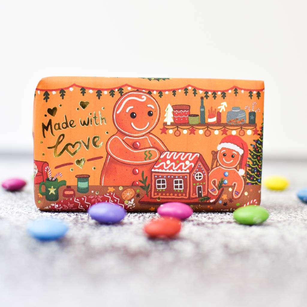 English Soap Company Christmas Gingerbread Soap 190g