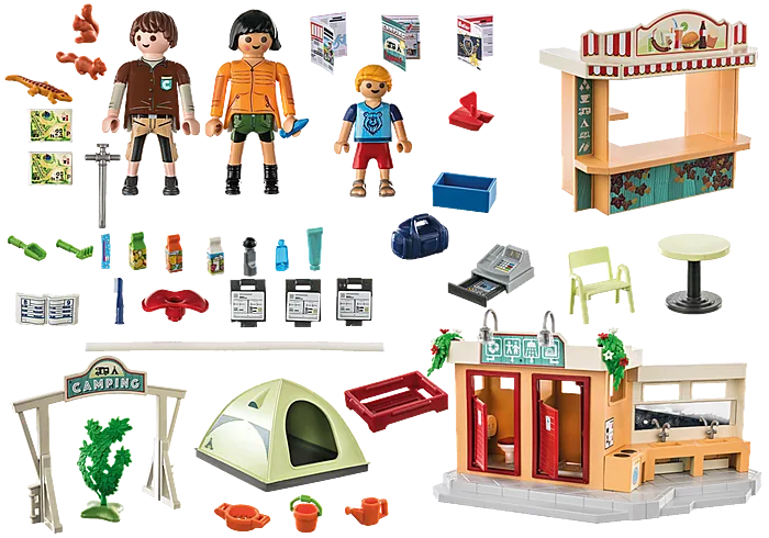 Playmobil Family Fun Camping Site