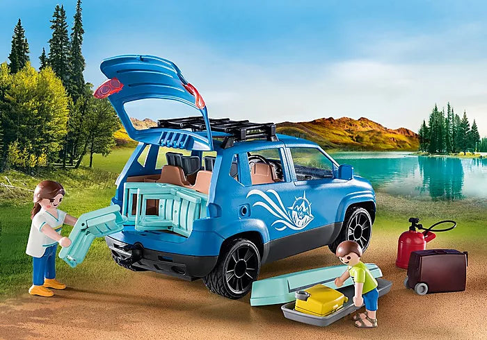 Playmobil Family Fun Caravan with Car