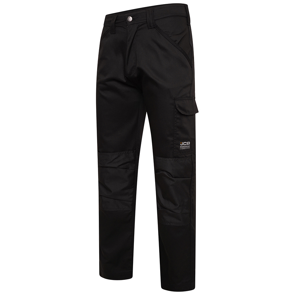 JCB D+AO Essential Black Cargo Trouser