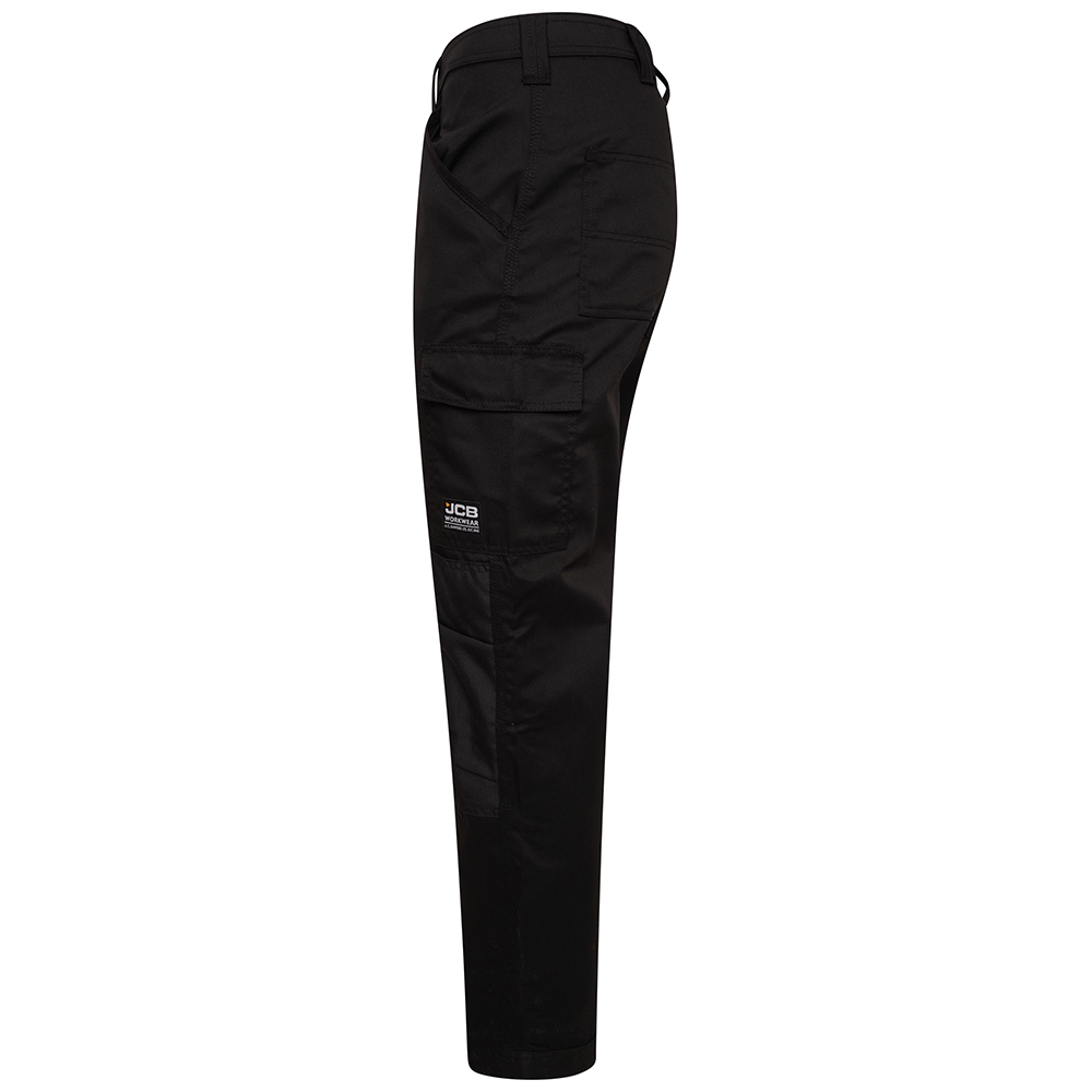 JCB D+AO Essential Black Cargo Trouser