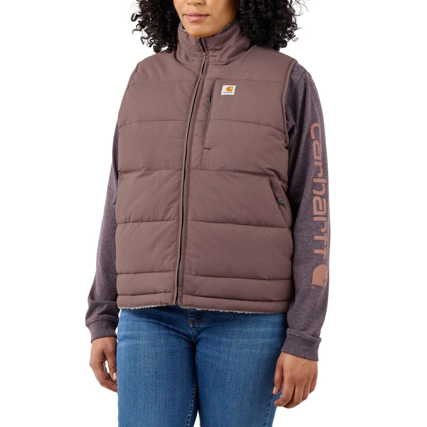 Carhartt Montana Relaxed Fit Insulated Vest - Nutmeg