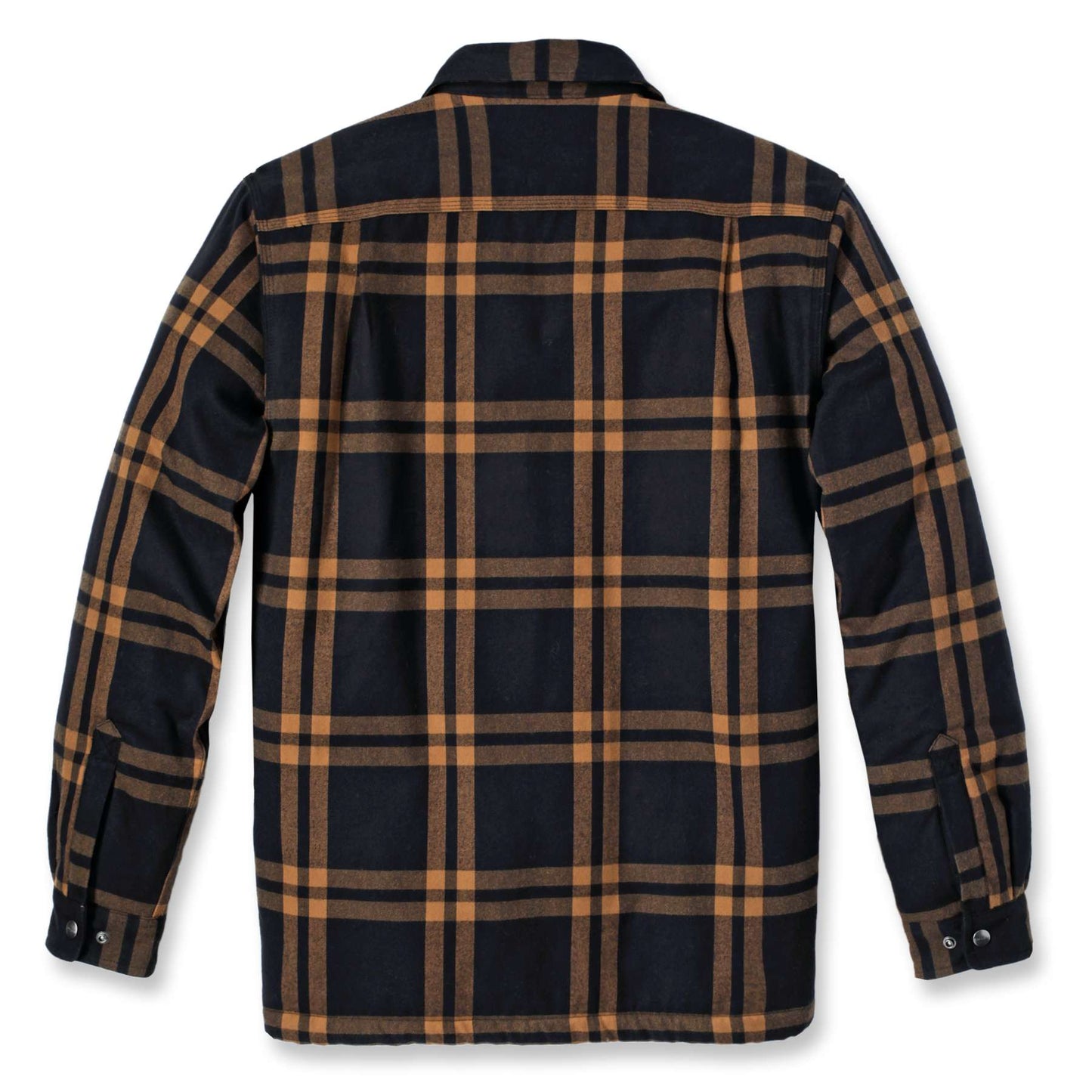 Carhartt Relaxed Fit Flannel Sherpa-Lined Shirt Jacket