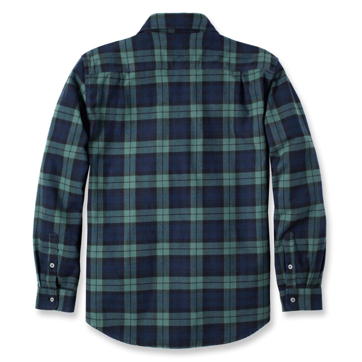 Carhartt Loose Fit Heavyweight Flannel Long-Sleeve Plaid Shirt