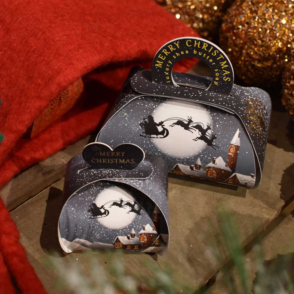 English Soap Company Winter Village Guest Soaps