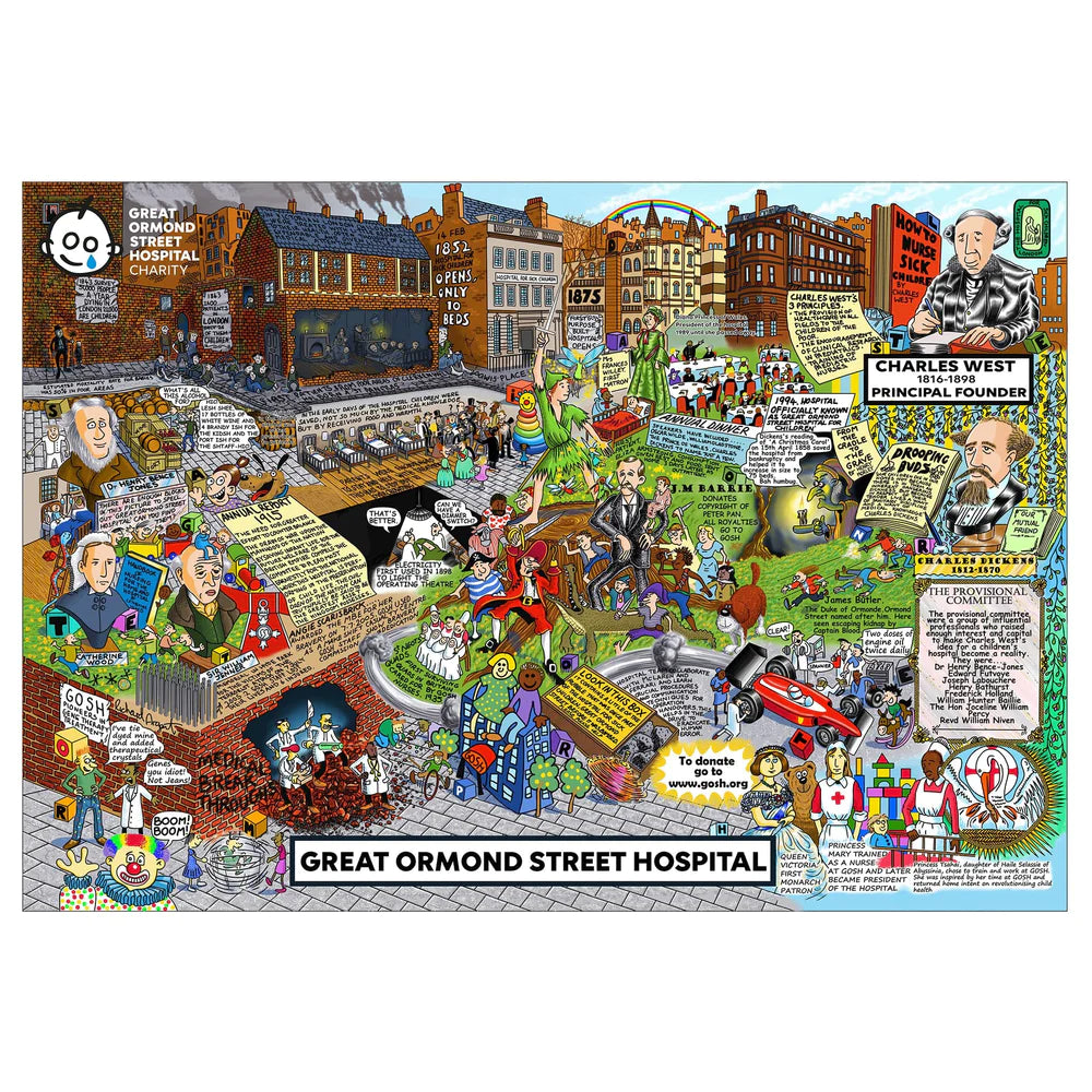 Gibsons Great Ormond Street Hospital 1000 Piece Jigsaw Puzzle