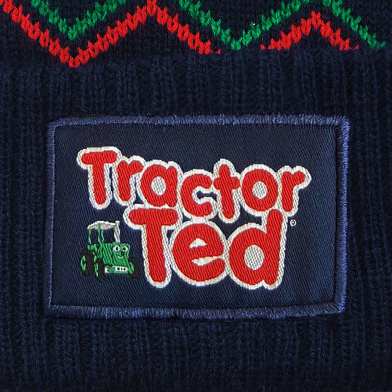 Tractor Ted Fair Isle Bobble Hat