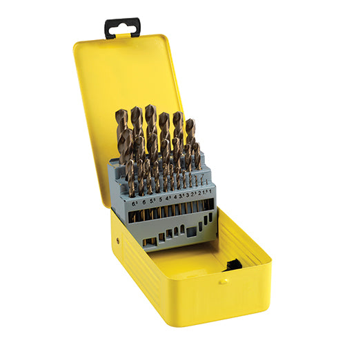 Timco Cobalt Jobber Drill Bit Set 25pc