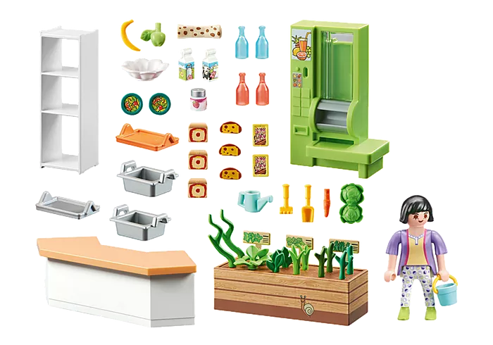 Playmobil City Life School Lunch Kiosk