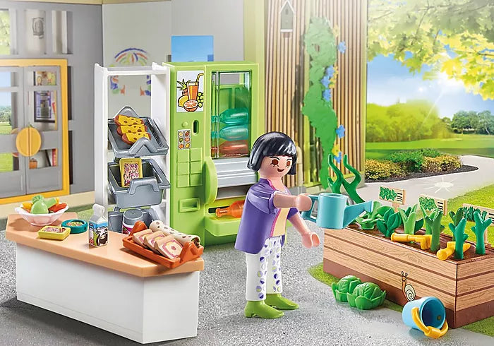 Playmobil City Life School Lunch Kiosk