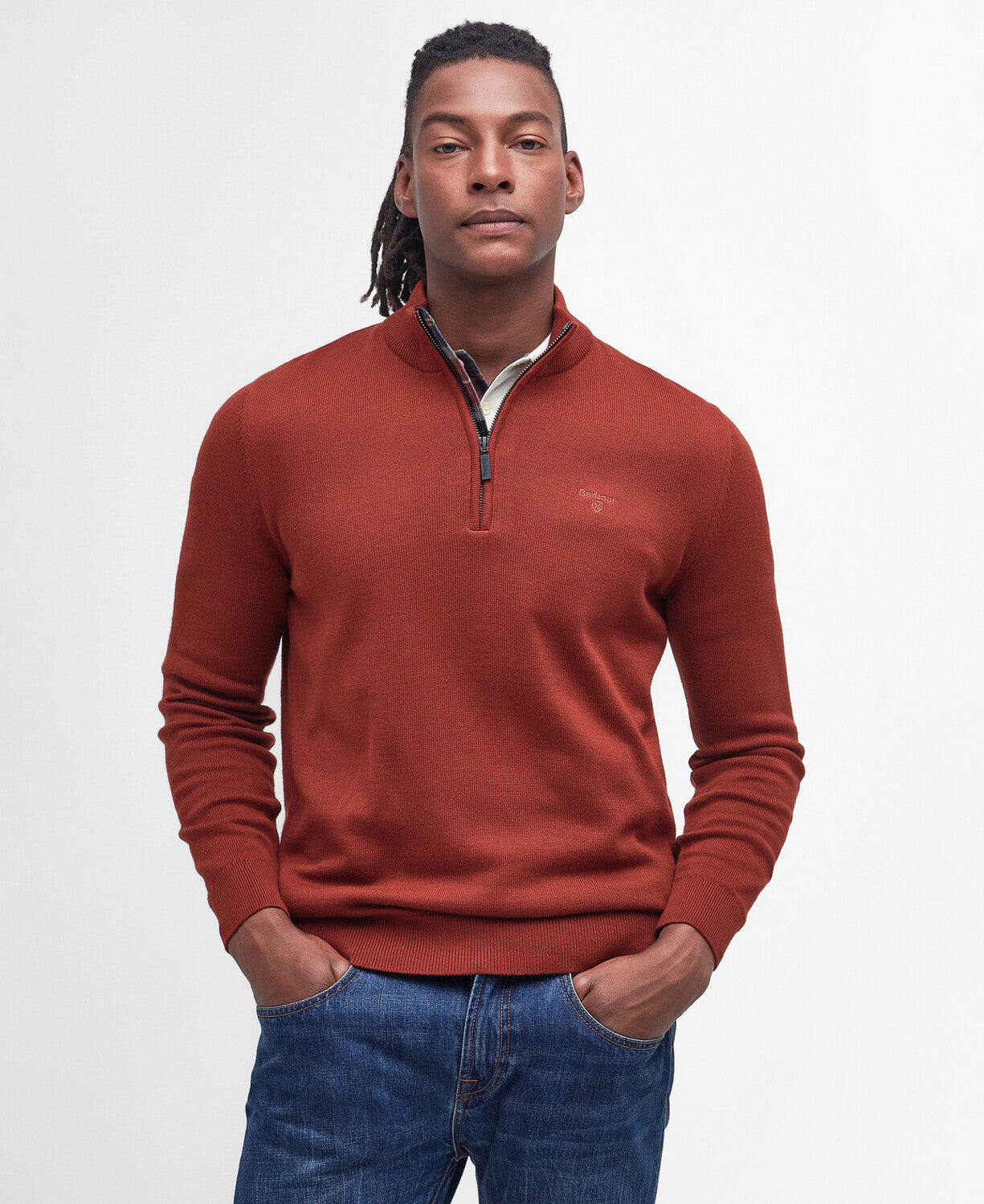 Barbour Avoch Zip-Neck Jumper