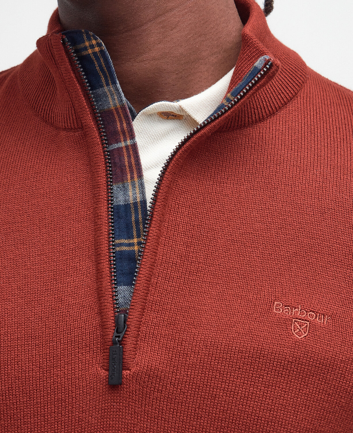 Barbour Avoch Zip-Neck Jumper