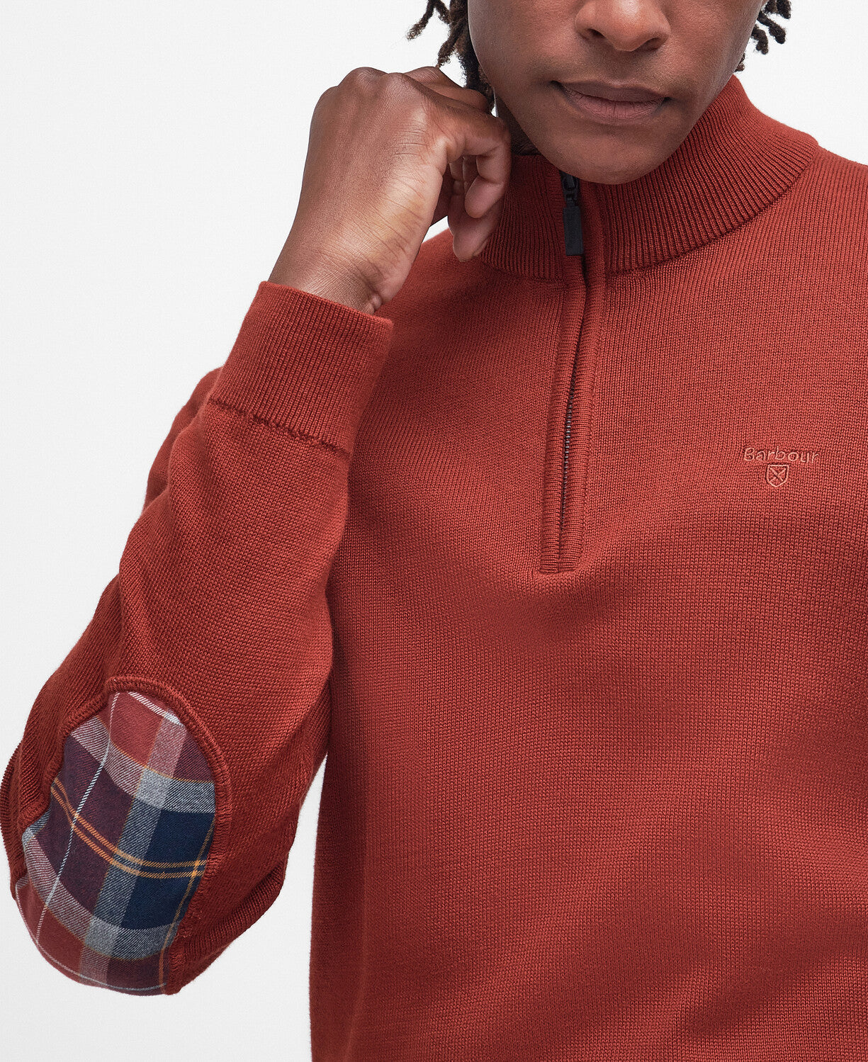 Barbour Avoch Zip-Neck Jumper