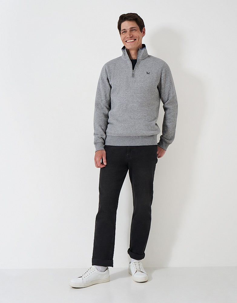 Crew Clothing Classic Half Zip Sweatshirt