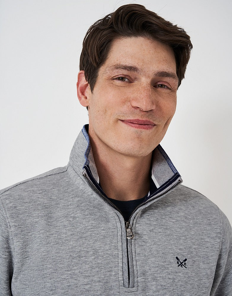 Crew Clothing Classic Half Zip Sweatshirt