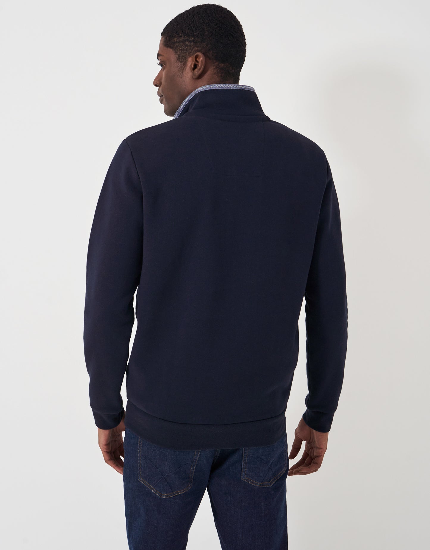 Crew Clothing Classic Half Zip Sweatshirt