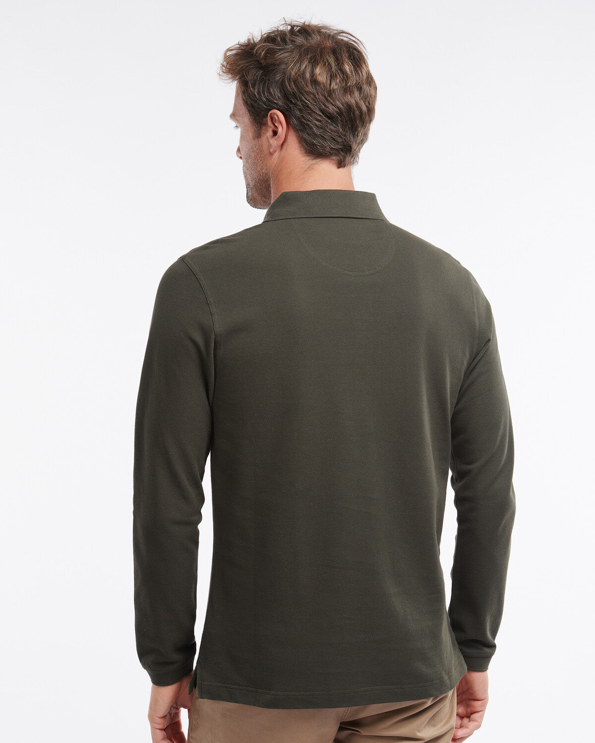 Barbour long store sleeve sports polo