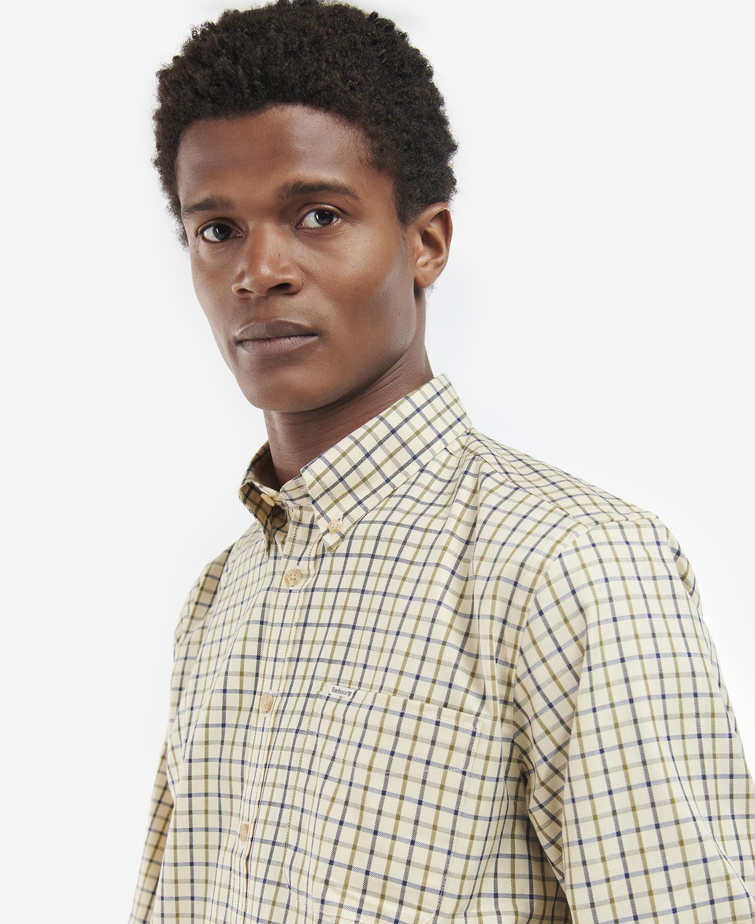 Barbour field tattersall on sale shirt