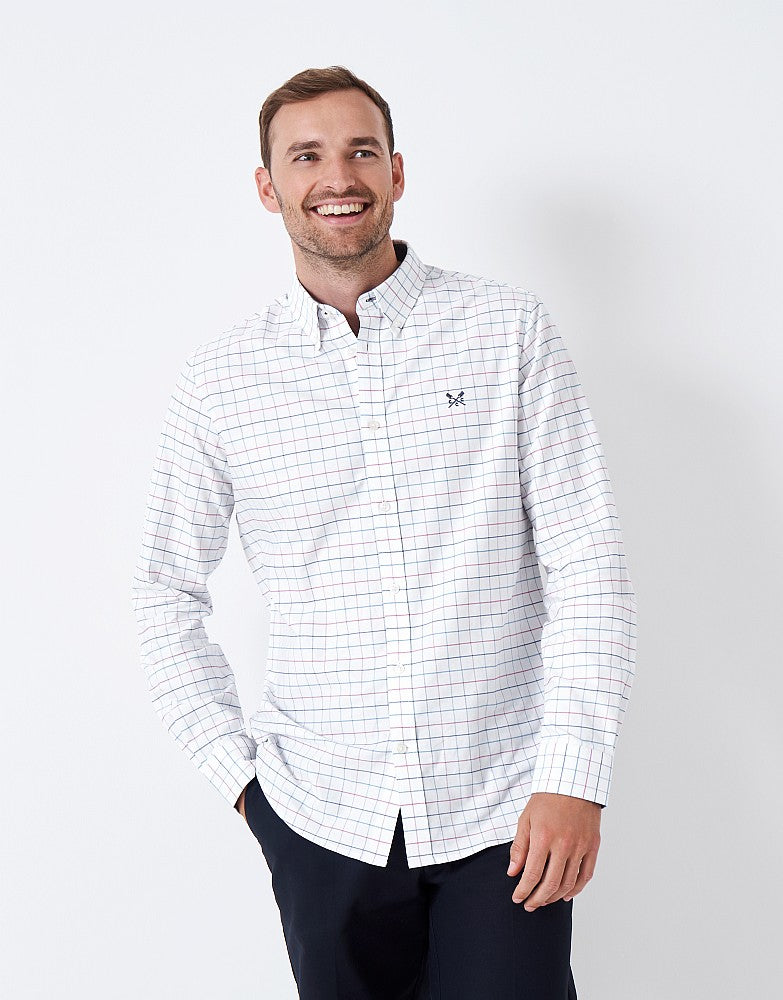 Crew Clothing Millom Check Slim Fit Shirt