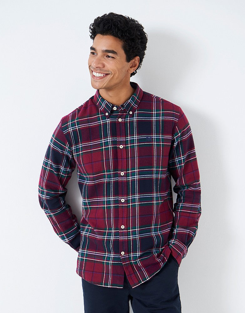 Crew Clothing Spencer Flannel Shirt