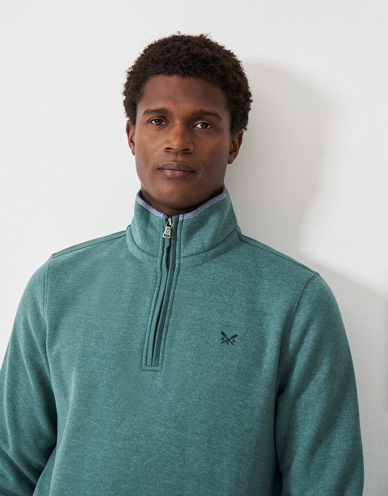 Crew Clothing Classic Half Zip Sweatshirt