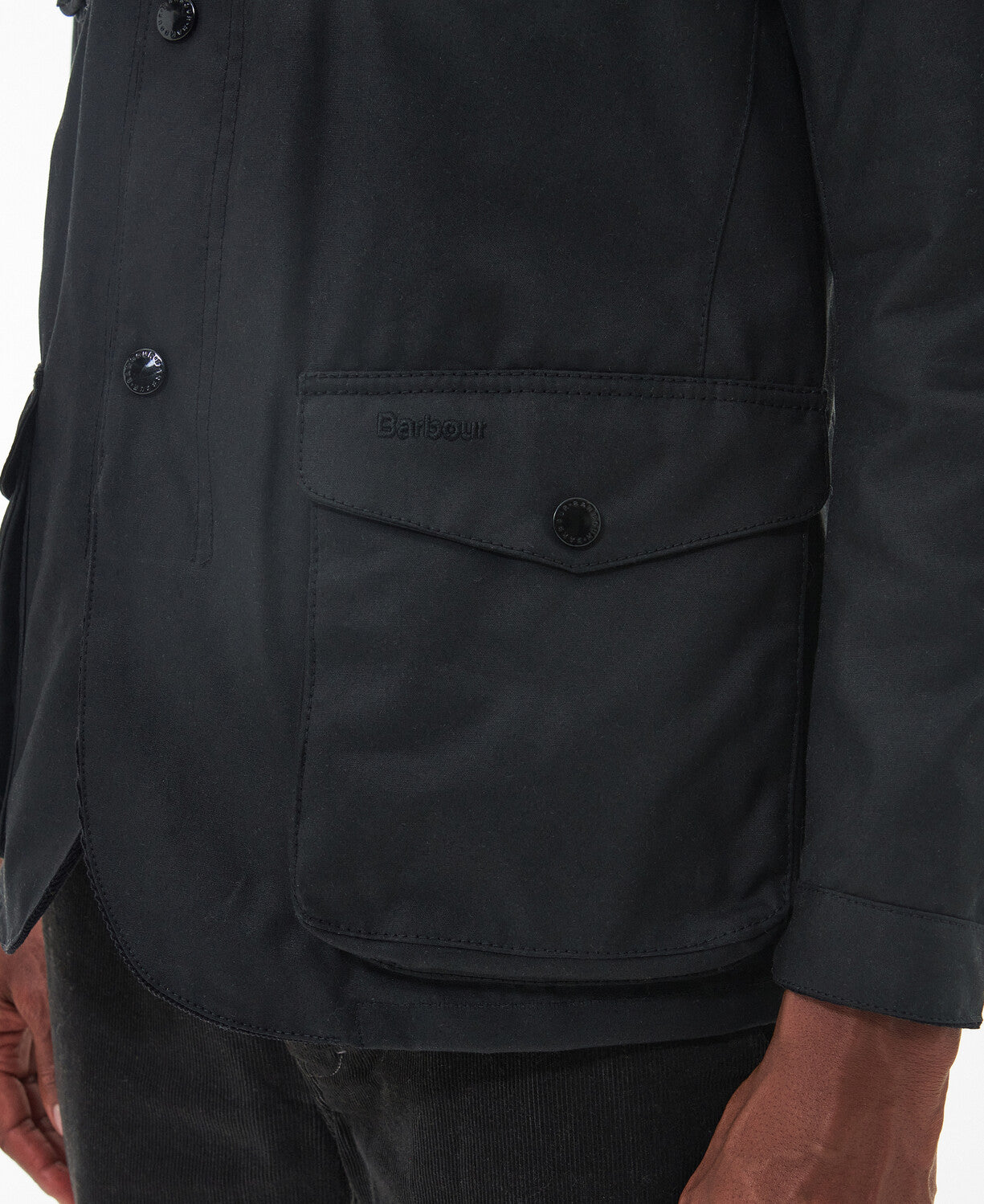 Men's Barbour Ogston Wax Jacket | Olive | Size Medium | Waxed Cotton