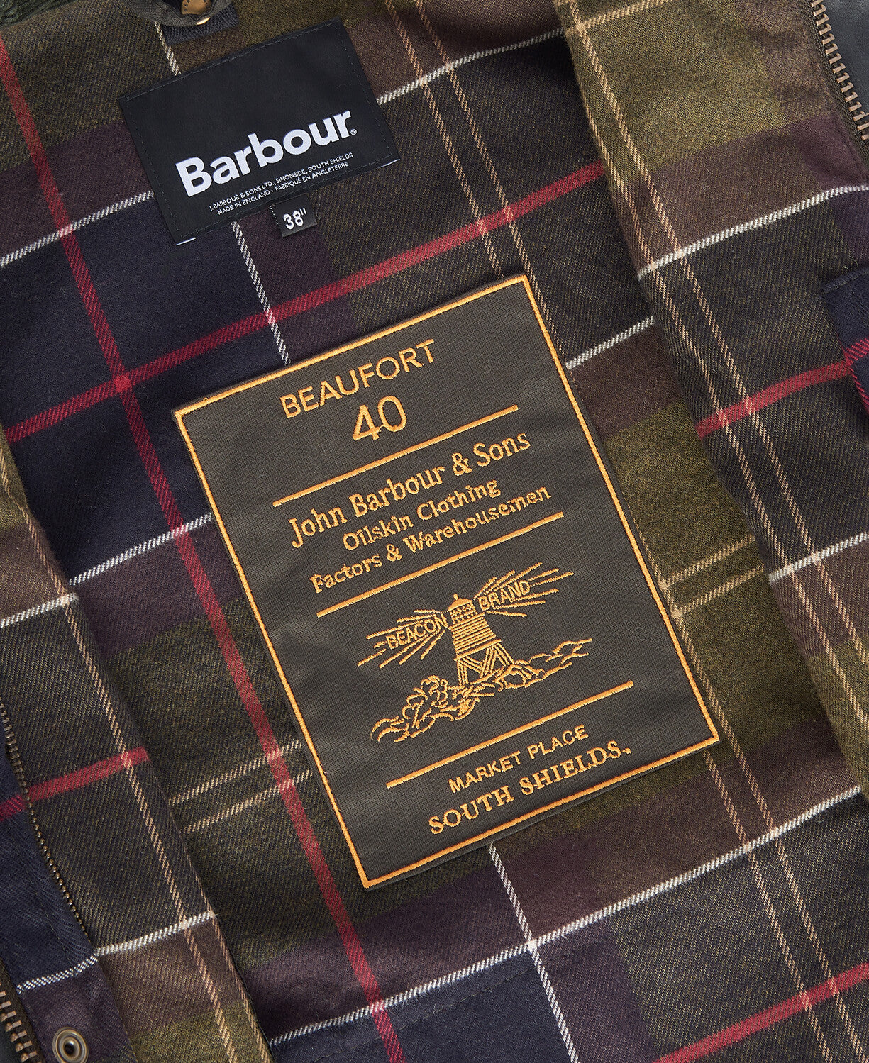 Barbour 40th Anniversary Beaufort Wax Jacket | Barbour Icons – Sam ...