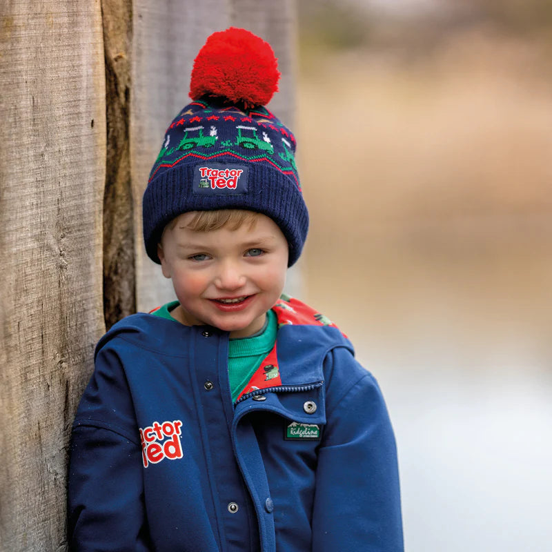 Tractor Ted Fair Isle Bobble Hat