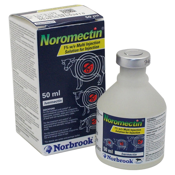 Noromectin 1% w/v Multi Injection Solution for Injection – Sam Turner ...