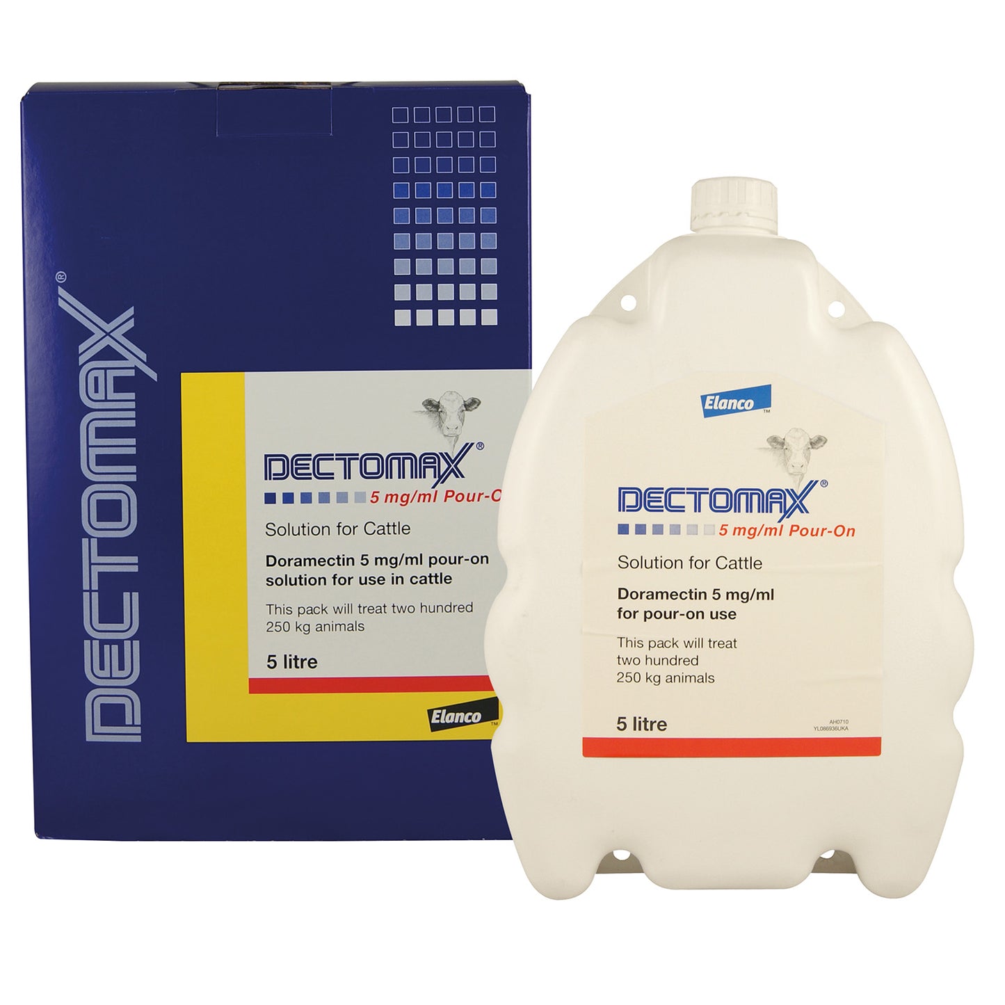 Dectomax 5 mg/ml Pour-On Solution Cattle