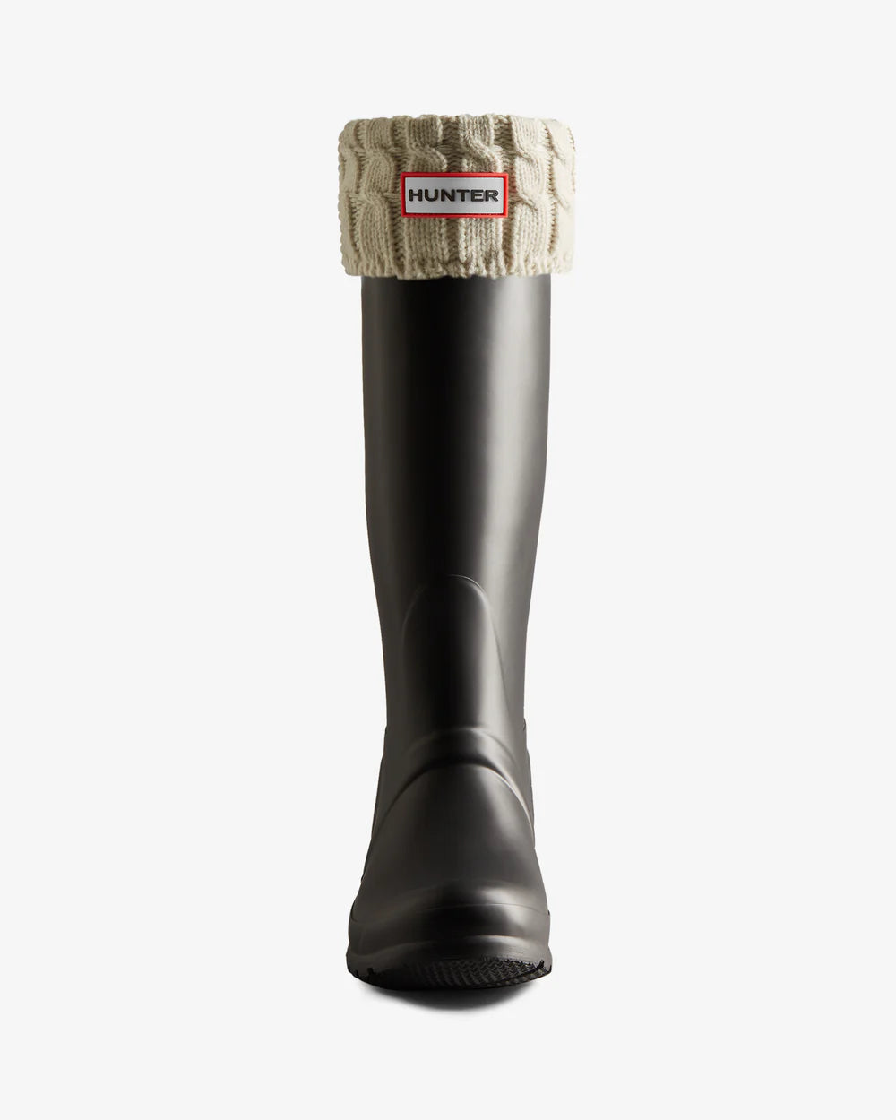 Hunter Boots Recycled 6 Stitch Cable Cuff Tall Boot Socks