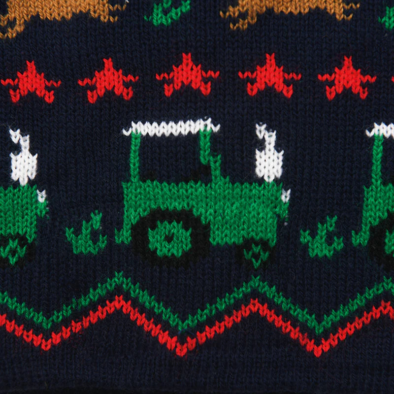 Tractor Ted Fair Isle Snood